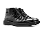 Bota Cano Baixo Couro Preto Barcelona Design | Hiking - Imagem 2