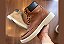 Bota Masculina Moc Toe Cano Médio Couro Crazy Horse Pinhão Barcelona Design | Lumber Bull - Imagem 4