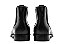 Bota Chelsea Cano Baixo Couro Preto Barcelona Design - Imagem 5