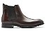Bota Chelsea Cano Baixo Couro Whisky Barcelona Design - Imagem 1