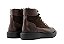 Bota Cano Médio Couro Marrom Barcelona Design | Lace To Toe - Imagem 5