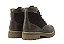 Bota Cano Médio Couro Marrom Collab Barcelona | Krahen Bull - Imagem 9