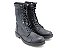 Bota Masculina Cano Longo Reversível Couro Preto Barcelona Design | Combat Bull - Imagem 6