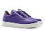 Tênis Masculino Couro Roxo Barcelona Design | Urban Bull - Imagem 1