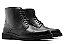 Bota Cano Médio Com Zíper Couro Preto Barcelona Design | Urban - Imagem 2