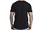 Camiseta Algodão Egípcio Preto Barcelona Design - Imagem 3