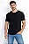 Camiseta Algodão Egípcio Preto Barcelona Design - Imagem 1