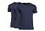 Kit 3 Camisetas De Algodão Egípcio Azul Marinho Barcelona Design - Imagem 1