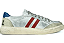 Tênis Sneakers Couro Branco Estonado Barcelona Design - Tam 33 a 36| Luck Bull - Imagem 1