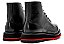 Bota Cano Médio Couro Preto Barcelona Design - Tam 33 ao 36| Iron Bull - Imagem 3