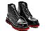 Bota Cano Médio Couro Preto Barcelona Design - Tam 33 ao 36| Iron Bull - Imagem 2