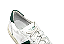 Tênis Sneakers Couro Branco/Verde Barcelona Design Tam 33 ao 36 | Luck Bull - Imagem 2