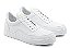 Tênis Couro Branco All White Barcelona Design Tam 33 ao 36| Urban Bull - Imagem 7