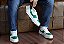 Tênis Casual em Couro Branco e Verde Barcelona | Bravo - Imagem 4