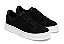 Tênis Casual Couro Preto Nobuck Barcelona Design | Easy Bull - Imagem 3