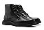 Bota Cano Médio Couro Natural Preto Barcelona Design | Valen Bull - Imagem 3