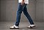 Tênis Casual Em Couro Branco/Preto Barcelona Design | Luck Bull - Imagem 2