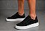 Tênis Casual Couro Camurça Preto Barcelona Design | Line Bull - Imagem 2
