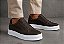 Tênis Casual Couro Nobuck Café Barcelona Design | Easy Bull - Imagem 2