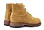 Bota Cano Médio Couro Camurça Caramelo Com Zíper Barcelona Design | Dakota Bull - Imagem 7
