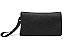 Necessaire Utilitária Em Couro Preto Barcelona Design - Imagem 2