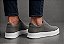 Tênis Casual Couro Nobuck Cinza Barcelona Design | Easy Bull - Imagem 4