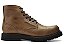Bota Cano Médio Couro Conhaque Barcelona Design | Iron Bull - Imagem 1