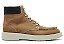 Bota Moc Toe em Couro Nobuck Creme Escuro | Lumber Bull - Imagem 1