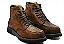 Bota Masculina Moc Toe Cano Médio Couro Camurça Estonado Marrom Barcelona Design | Taurus - Imagem 2