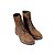 Bota Masculina Cano Alto Couro Camurça Marrom Estonado Barcelona Design | Bull Walk - Imagem 8