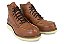 Bota Masculina Moc Toe Cano Médio Couro Pinhão Barcelona Design | American Bull - Imagem 2