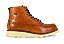 Bota Masculina Moc Toe Cano Médio Couro Whisky Barcelona Design | American Bull - Imagem 1