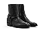 Bota Masculina Harness Couro Preto Barcelona Design - Imagem 4