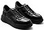 Tênis Masculino Couro Preto All Black Barcelona Design | High Bull - Imagem 2