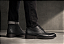 Bota Masculina Cano Curto Couro Preto Barcelona Design | First Bull - Imagem 4