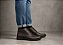 Bota Masculina Cano Curto Couro Café Barcelona Design | First Bull - Imagem 7
