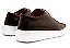 Tênis Masculino Oxford Wholecut Couro Chocolate Barcelona Design - Imagem 5