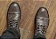 Bota Masculina Cano Médio Couro Marrom Barcelona Design | Bull Walk - Imagem 8