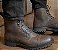 Bota Masculina Cano Médio Couro Marrom Barcelona Design | Bull Walk - Imagem 6