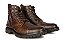 Bota Masculina Cano Médio Couro Marrom Castor Barcelona Design | Bull Walk - Imagem 3