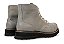 Bota Masculina Cano Médio Couro Cinza Barcelona Design | Iron Bull - Imagem 8