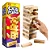 Jogo Caiu Perdeu Torre Madeira Equilíbrio Brinquedo 54pcs - Imagem 4