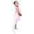 Collant Ballet/ Regata - Rosa / Preto - Imagem 1