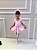 Collant Regata com saia embutida, Ballet - Rosa/Preto - Imagem 5