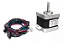 Motor De Passo Nema 17 Modelo 17HS4401 4,2kgf.cm + Cabo 1 metro - Imagem 1