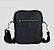 Bolsa Tiracolo Média Shoulder Bag em Couro Legítimo e alça removível com bolço externo - cor preta - Imagem 1