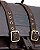 Mochila de couro legítima porta notebook masculina executiva bolso externo Ibiza - Marrom - Tamanho M - Imagem 3