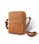 Bolsa Shoulder Bag Transversal Masculina Cop em Couro Legítimo - Imagem 2