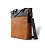 Bolsa Carteiro Ages em Couro e Lona para Notebook e Tablet - Imagem 2