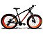 BICICLETA FAT BIKE ARO 26 VIZU X-TREME ALUMÍNIO 24V SHIMANO SUSPENSÃO INVERTIDA FREIO HIDRAÚLICO - Imagem 1